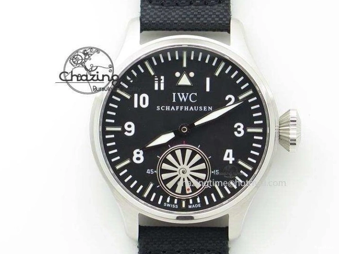 MIROTIME 1231 WaterResistant Pilot Chrono 2016 IW377710 ZF 1:1 Best Edition Black Dial On SS Bracelet A7750 V 7277